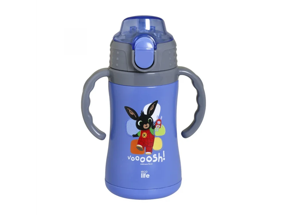 EcoLife Bing Voooosh, Παγούρι Θερμός με Χειρολαβές, 300ml