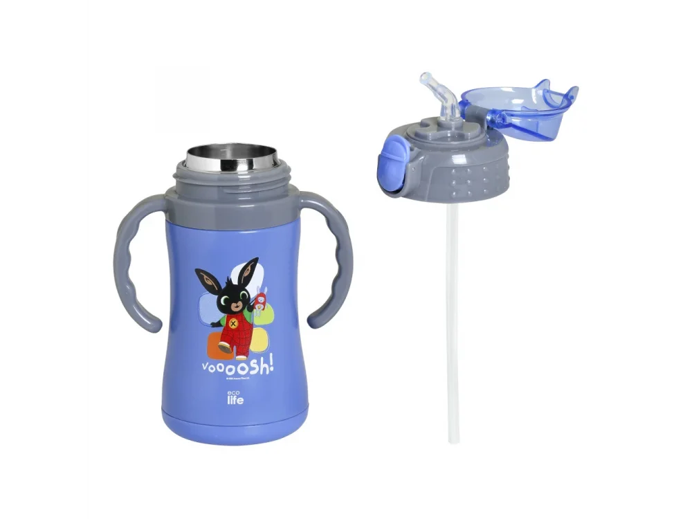 EcoLife Bing Voooosh, Παγούρι Θερμός με Χειρολαβές, 300ml
