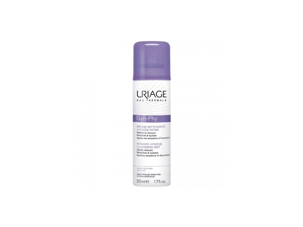 Uriage Gyn-Phy Intimate Hygiene Cleansing Mist για τον Καθαρισμό της Ευαίσθητης Περιοχής, 50ml