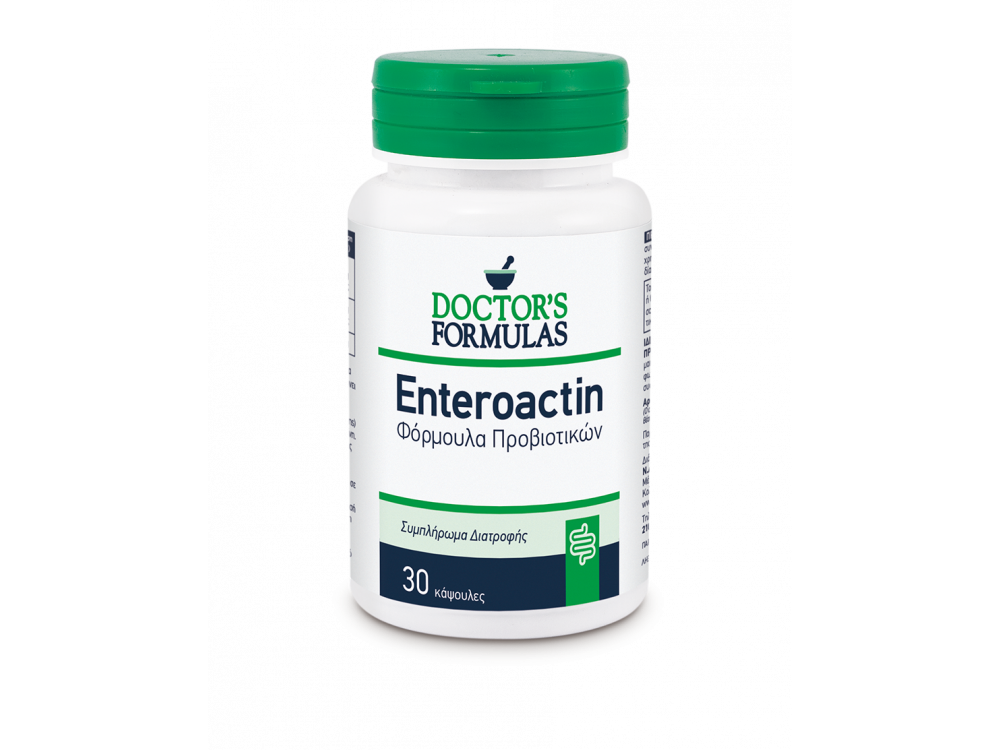 Doctor's Formulas Enteroactin - Φόρμουλα Προβιοτικών 30 tabs