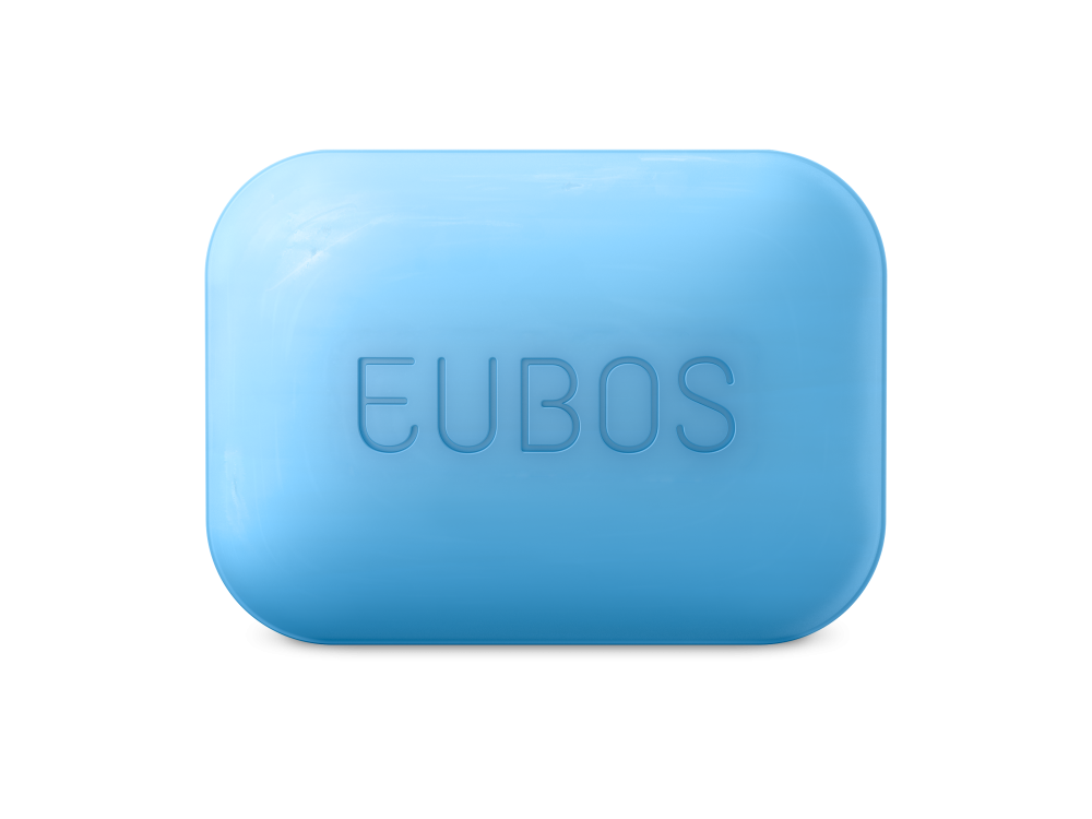 Eubos Solid Washing Bar Blue, Πλάκα Καθαρισμού Προσώπου & Σώματος, 125gr
