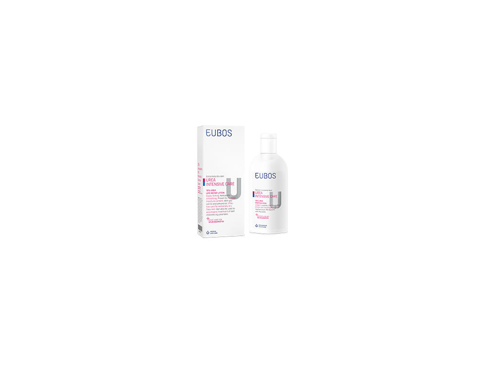 Eubos Urea 10% Lipo Repair Lotion, Εντατική Φροντίδα Σώματος Για Το Πολύ Ξηρό Δέρμα, 200ml