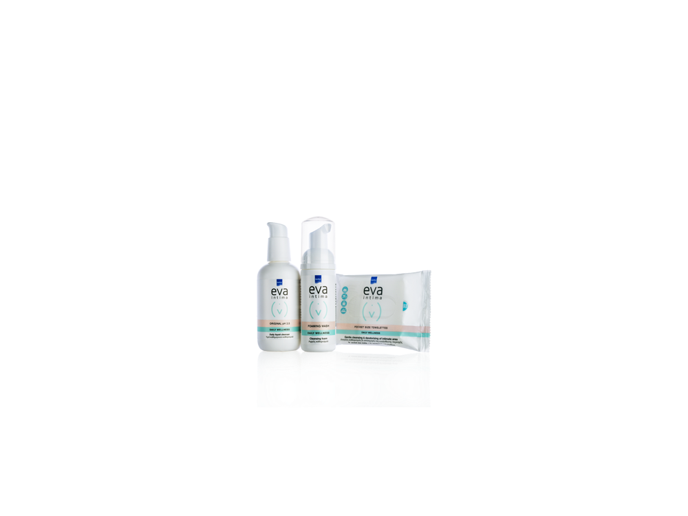 InterMed Eva Intima Travel kit, Πρακτικό Kit Μεταφοράς Καθαρισμού της Ευαίσθητης Περιοχής