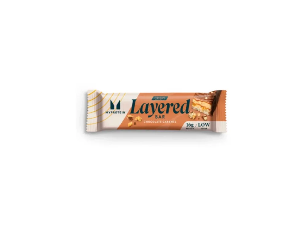 Myprotein Layered Protein Bar, Πρωτεϊνική Μπάρα 6 Στρώσεων με Γεύση Peanut Pretzel, 60gr