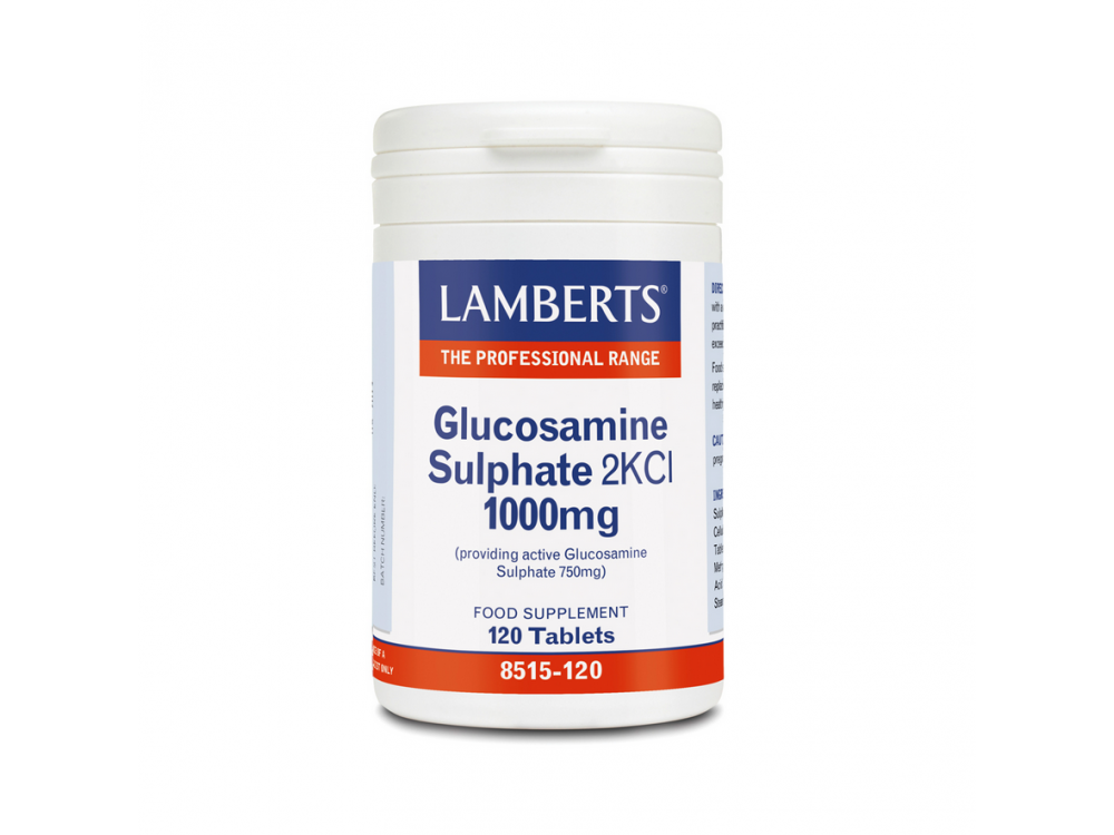 Lamberts Glucosamin Sulphate 2KCL 1000mg - Αρθρώσεις, 120tabs
