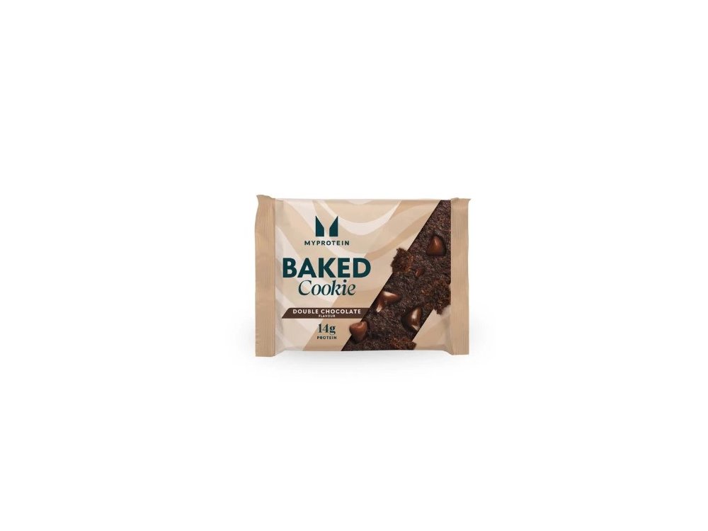 MyProtein Baked Cookie Μπισκότο Πρωτεΐνης με Γεύση Double Chocolate, 75gr