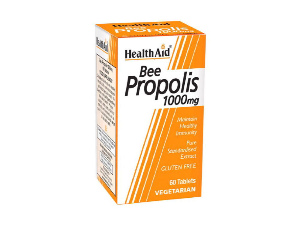 Health Aid Bee Propolis 1000mg Πρόπολη 60tabs
