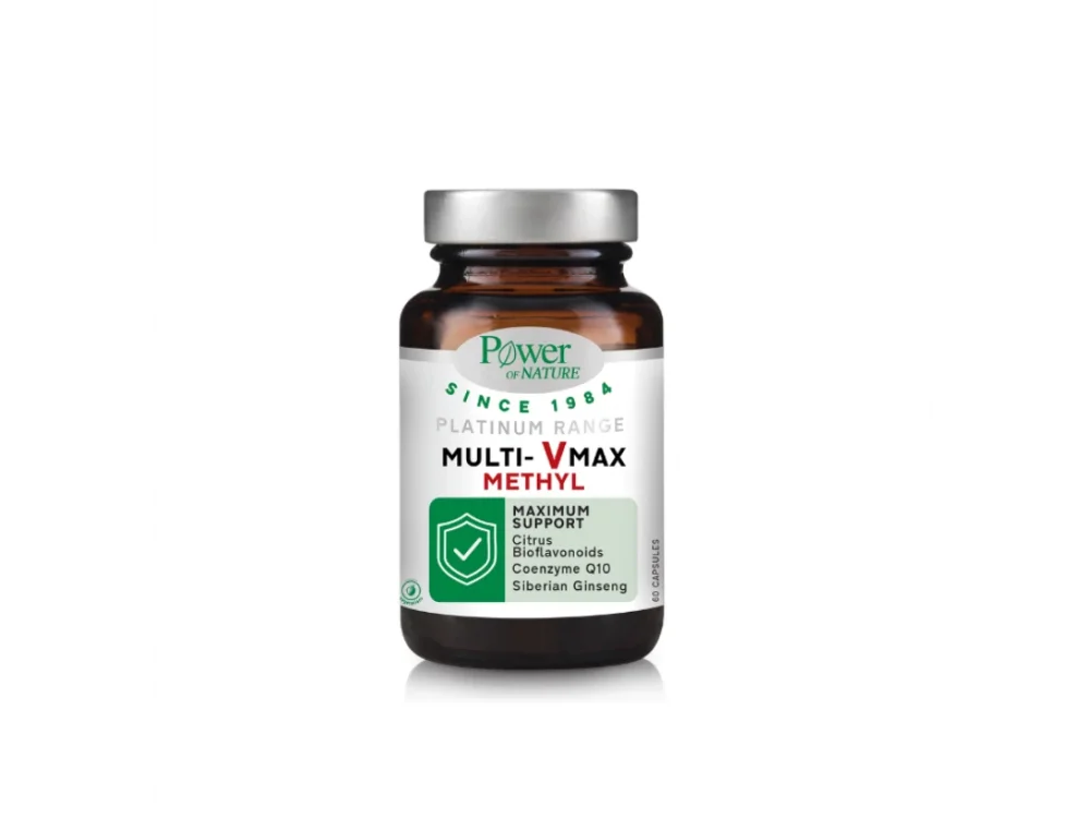 Power Of Nature Platinum Range Multi-V Max Methyl, 60caps