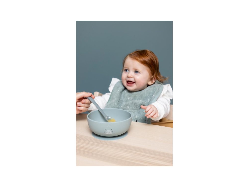 Trixie Feeding Spoon Mr Shark Βρεφικό Σετ με Κουτάλια από Σιλικόνη για 4m+, 3τμχ