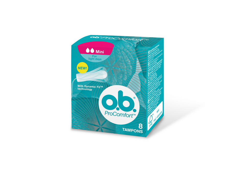 O.B. ProComfort Light Days 8τμχ