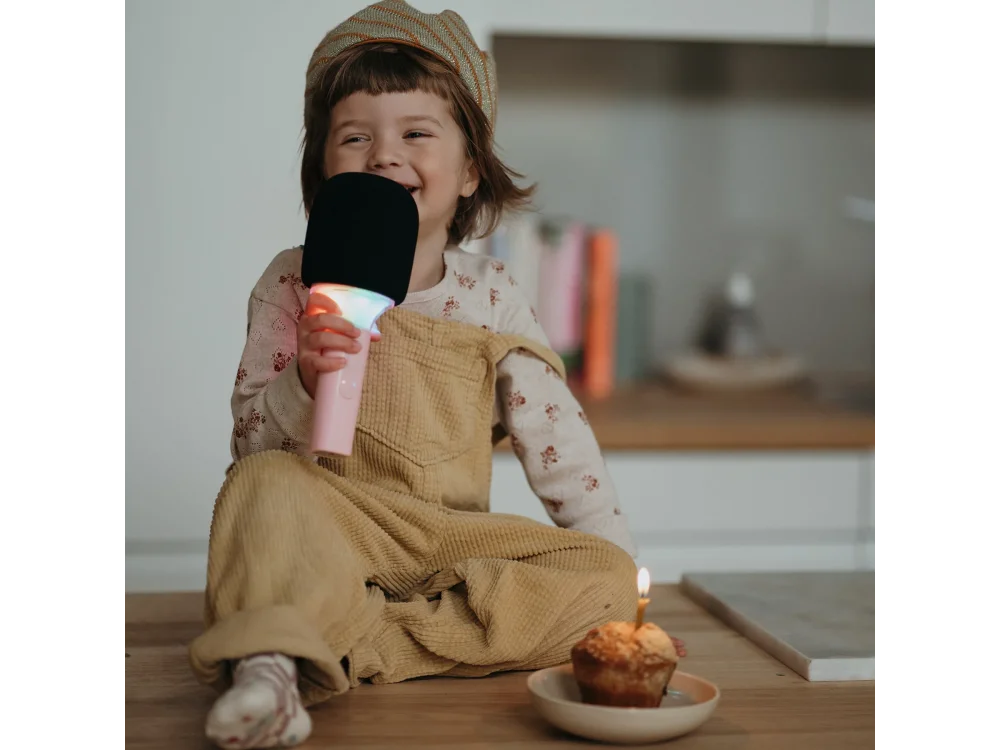 Kidywolf Karaoke Kidymic, Μικρόφωνο Ροζ, 1 τμχ