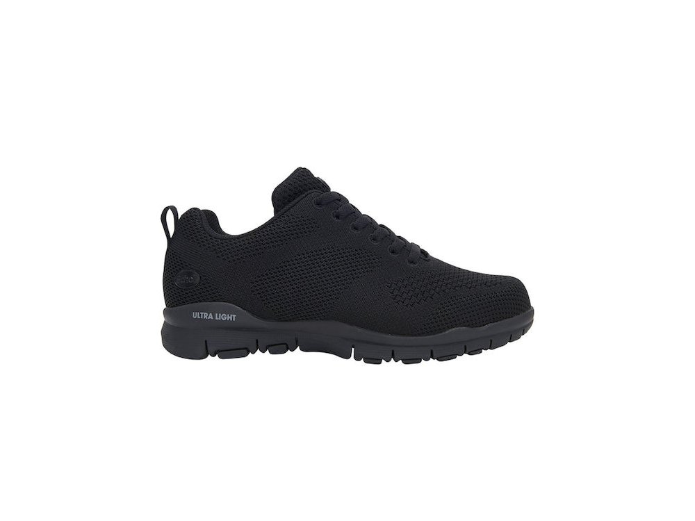 Scholl Jump Laces Black, Unisex Ανατομικά Παπούτσια, Νο44