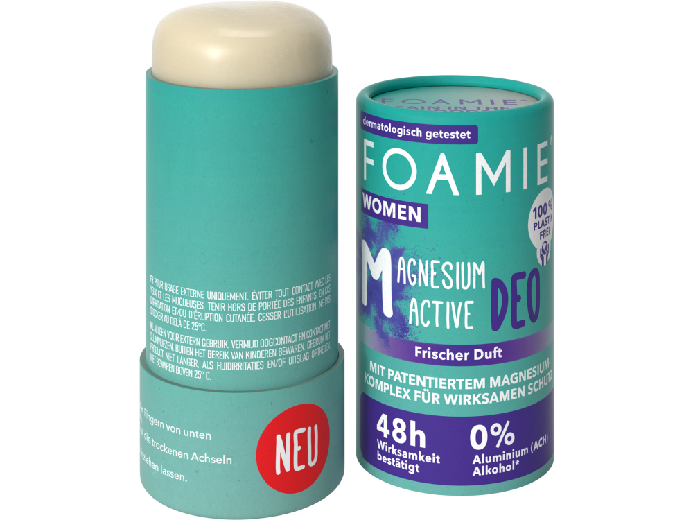 Foamie Solid Deodorant Rain In The Woods Γυναικείο Αποσμητικό σε Μορφή Στικ, 40gr