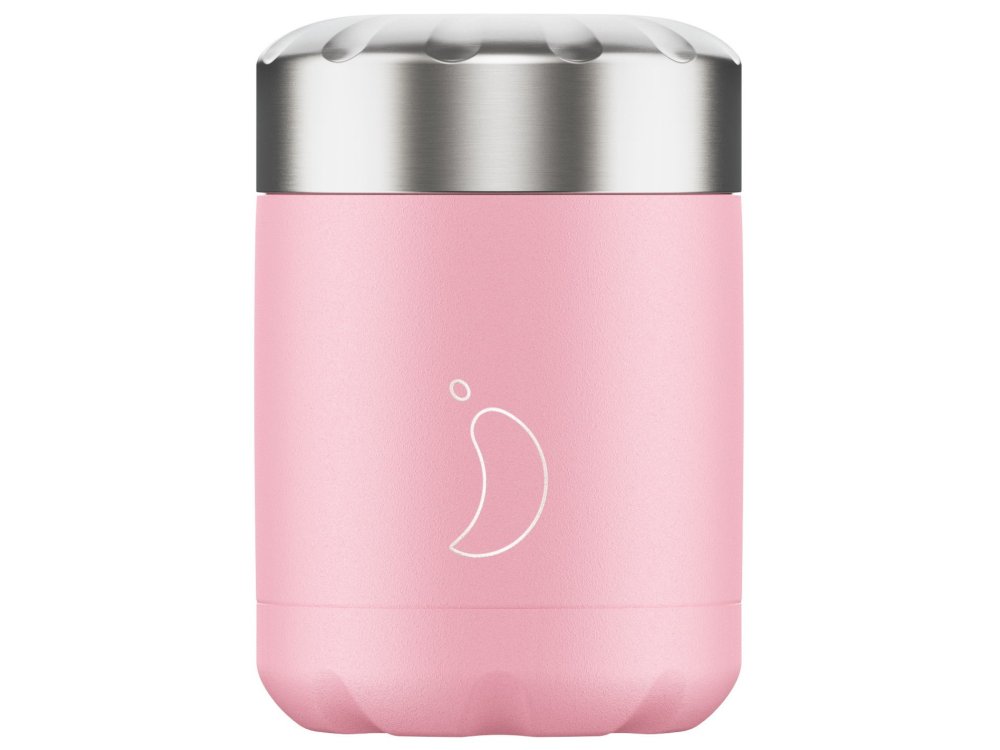 Chillys Food Pot Pastel Pink, Ανοξείδωτος Θερμός Φαγητού, 300ml