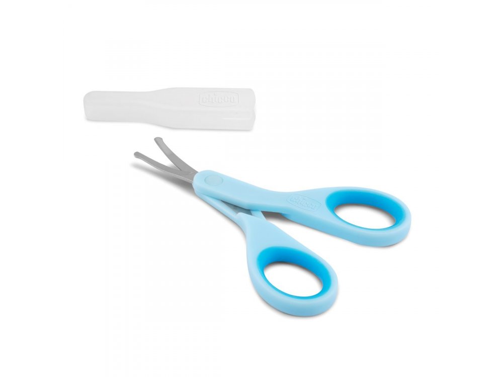 Chicco Ψαλιδάκι Aσφαλείας Mε Θήκη, Σιέλ