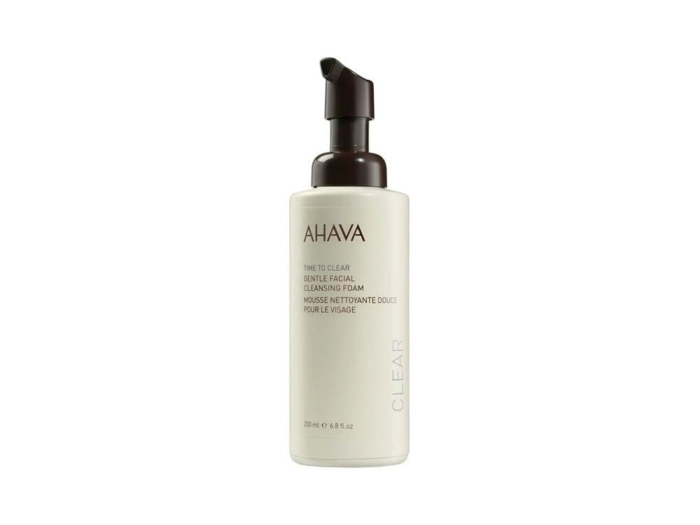 Ahava Time To Clear Gentle Facial Cleansing Foam, Απαλός Αφρός Προσώπου Για Καθαρισμό, 200ml
