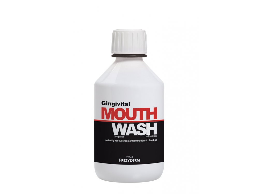 Frezyderm Gingivital Mouthwash Στοματικό Διάλυμα για την Αντιμετώπιση της Ουλίτιδας, 250ml