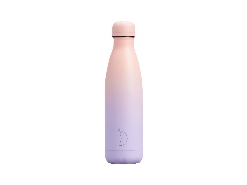 Chillys Ανοξείδωτος Θερμός, Gradient Lavender Fog, 500ml