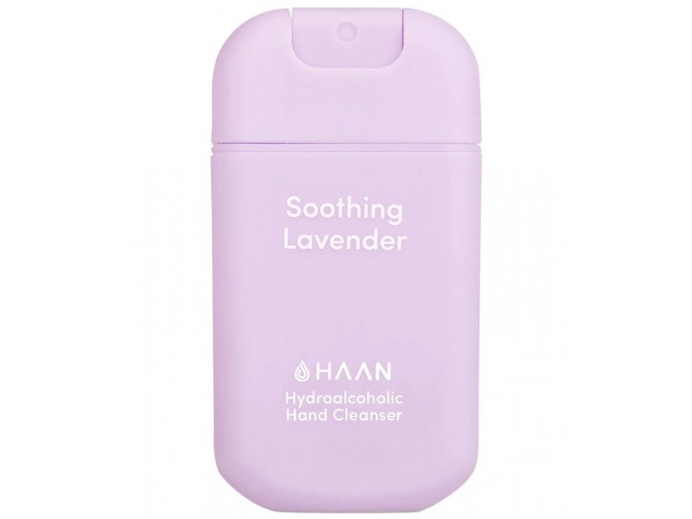 Haan Hand Sanitizer Επαναχρησιμοποιούμενο Αντισηπτικό Gel Χεριών σε Spray, Soothing Lavender, 30ml