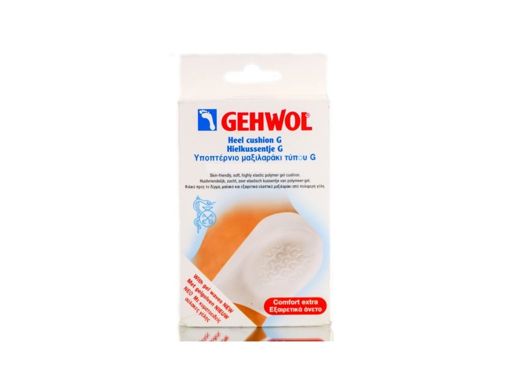 Gehwol Heel Cushion G Large, Υποπτέρνιο μαξιλαράκι τύπου G, Μεγάλο μέγεθος, 2τμχ