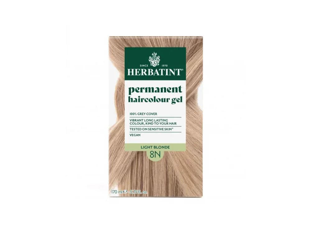 Herbatint, Φυτική Βαφή Μαλλιών Ξανθό Ανοικτό, 8Ν, 150ml