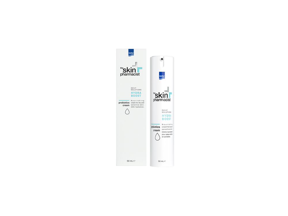InterMed Skin Pharmacist Hydra Boost Probiotics Cream, Ενυδατική Κρέμα Προσώπου, 50ml