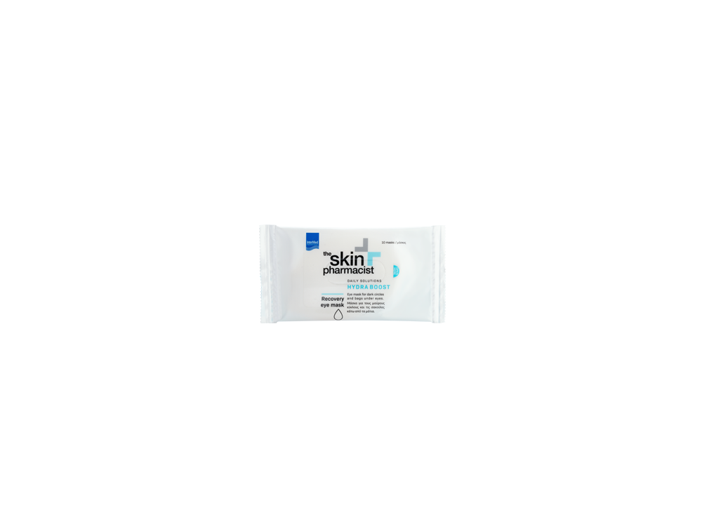 InterMed Skin Pharmacist Ηydra Boost Recovery Eye-Mask, Μάσκα για τους Μαύρους Κύκλους κάτω από τα Μάτια, 10τμχ