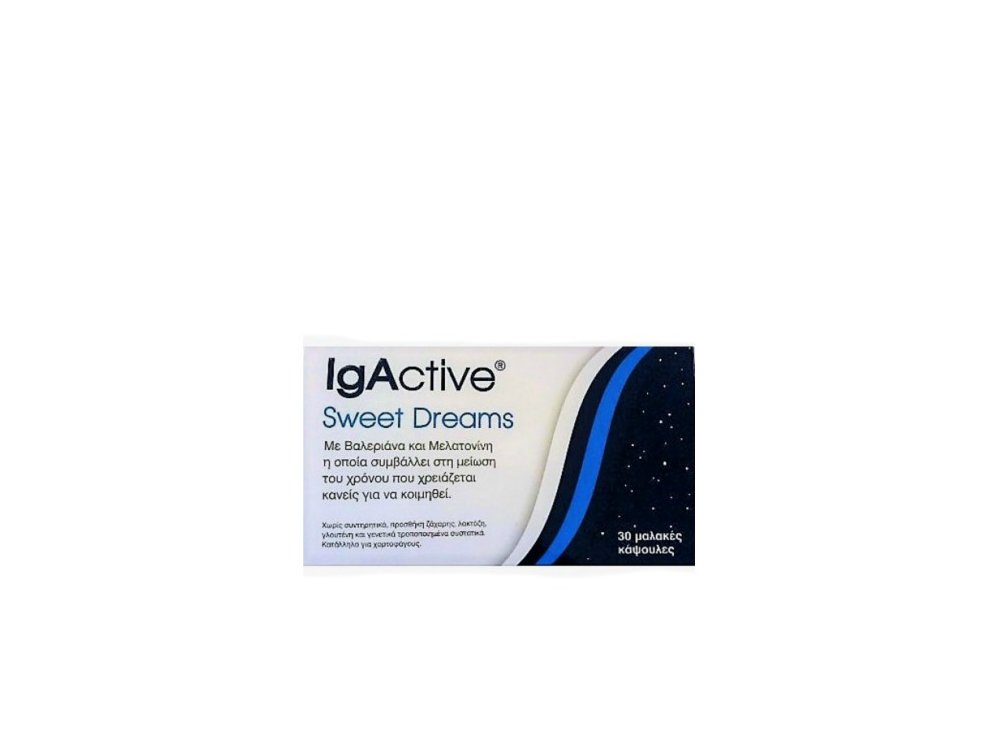 IgActive Sweet Dreams 30 μαλακές κάψουλες