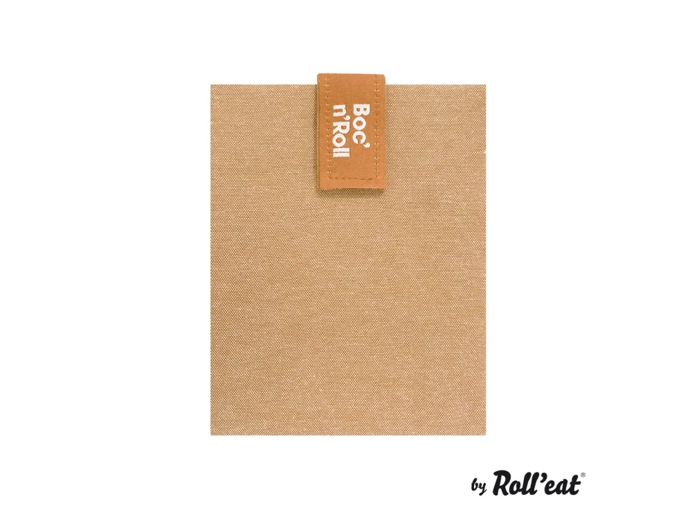 Boc N Roll Sandwich Wrap Brown, Θήκη μεταφοράς τροφίμων με στυλ, 1τμχ