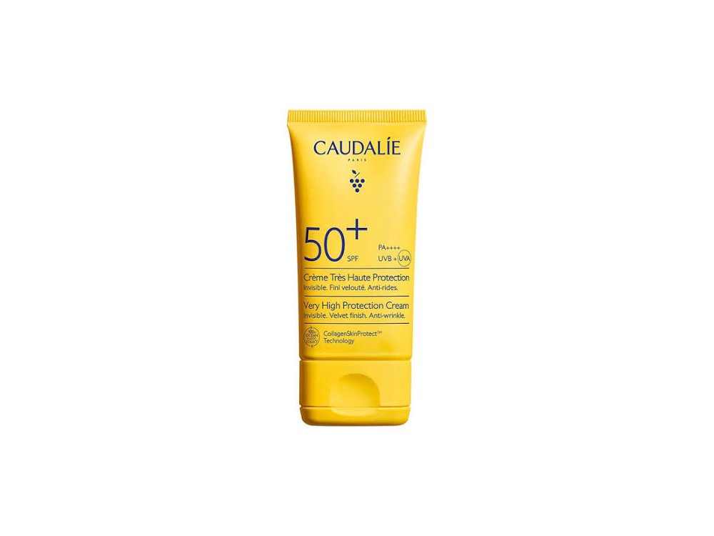Caudalie Very High Protection Cream SPF50+ Αντηλιακό Προσώπου, 50ml