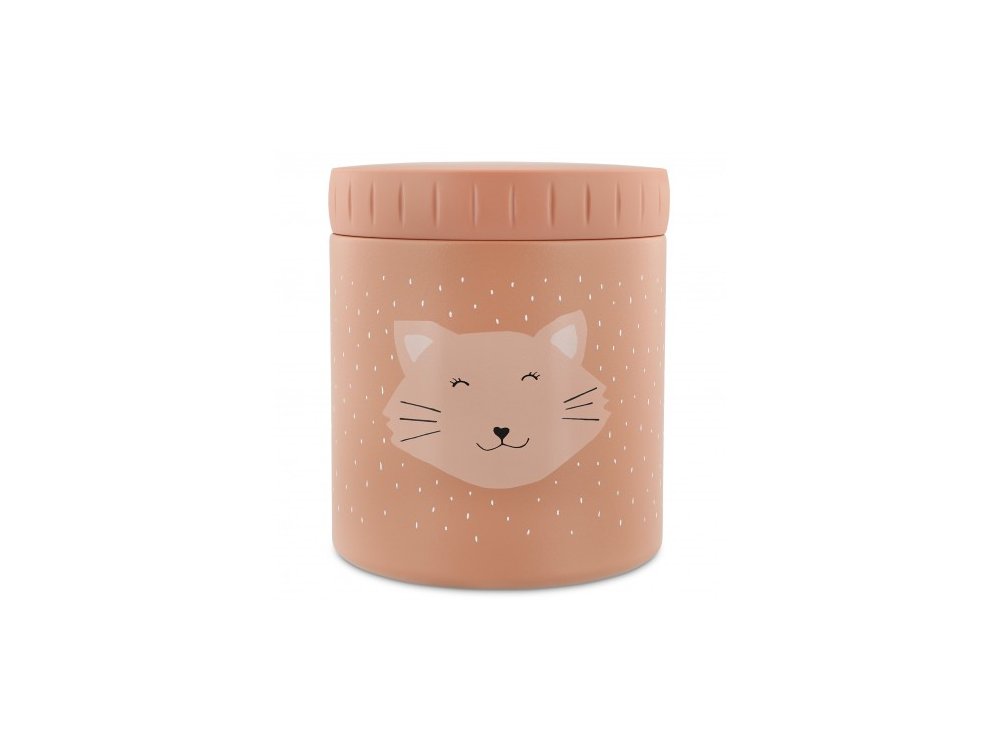 Trixie Food Pot, Θερμός Φαγητού με διπλό τοίχωμα από ανοξείδωτο ατσάλι, Mrs Cat, 500ml