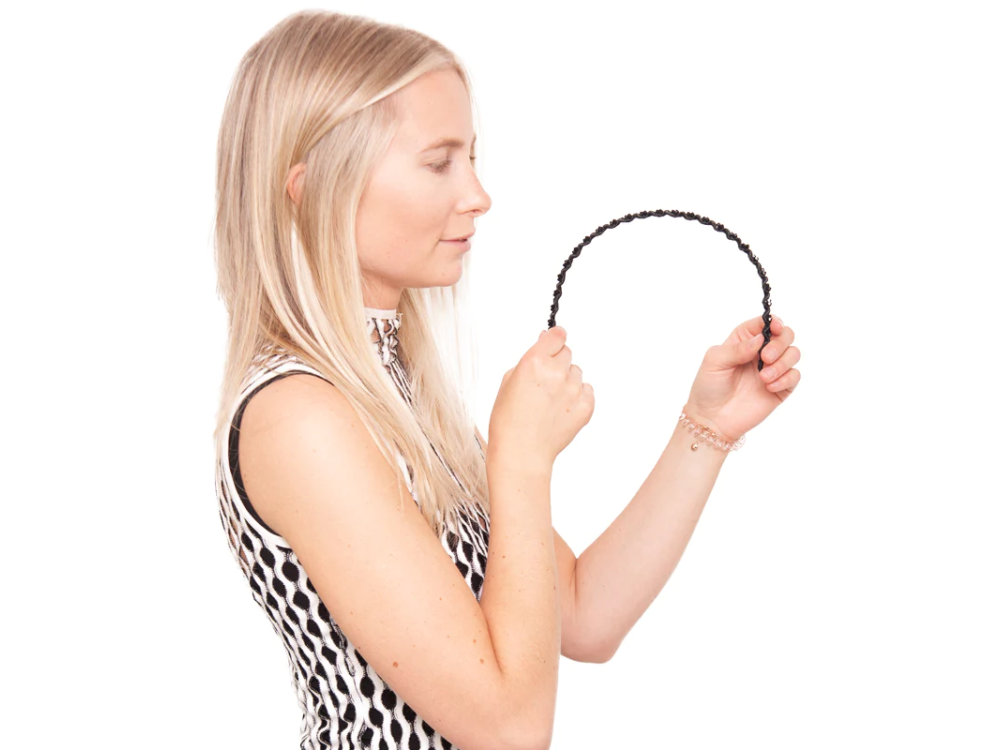 Invisibobble Hair Halo Headband True Dark Sparkle Στέκα Μαλλιών, 1τμχ