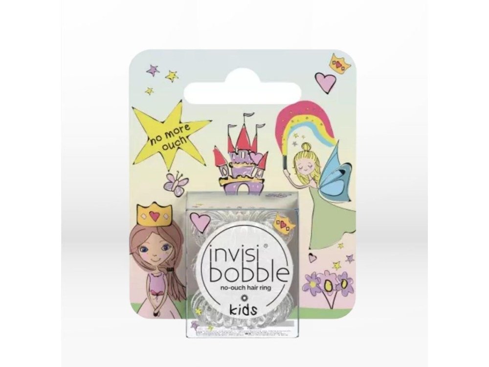 Invisibobble Kids Princess Sparkle Λαστιχάκι Μαλλιών Για Παιδιά, 3τμχ