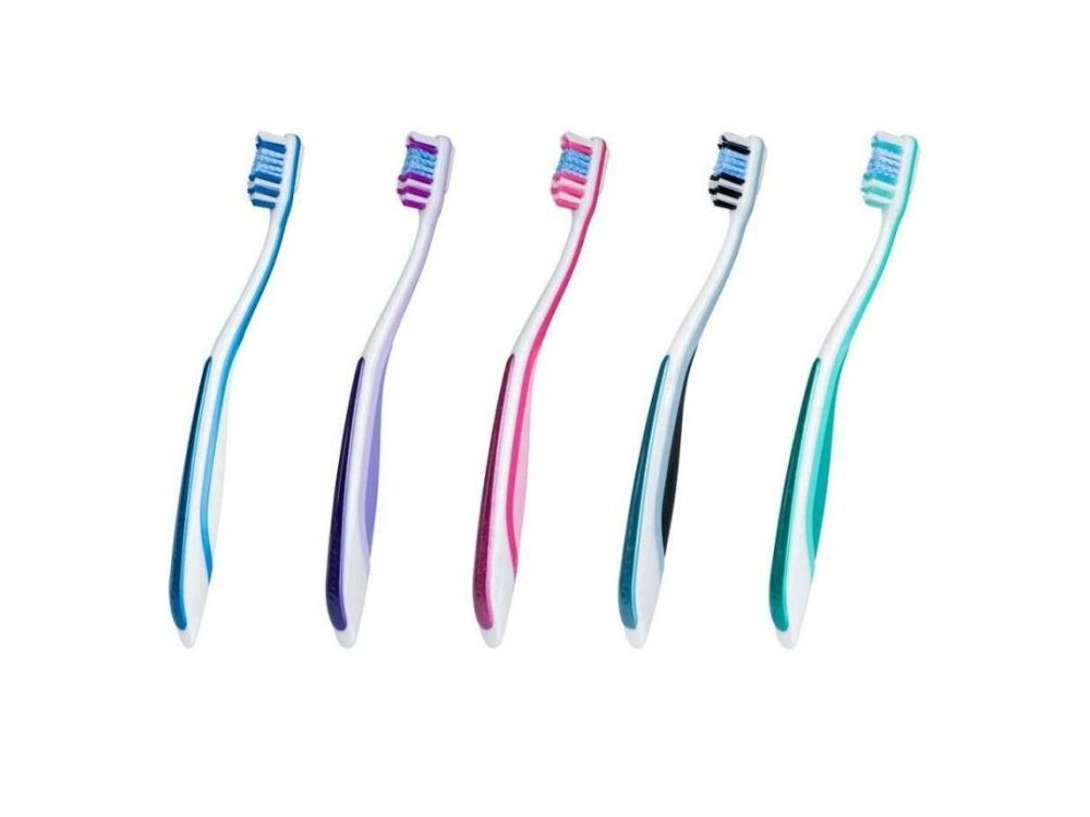 Jordan Shiny White Med, Οδοντόβουρτσα Μέτρια για Λευκά Δόντια, 1τμχ