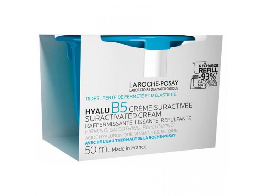 La Roche Posay Hyalu B5 Suractivated Cream Refill Αντιρυτιδική Κρέμα για Άμεση Σύσφιξη, Λείανση & Επανόρθωση - Ανταλλακτικό, 50ml