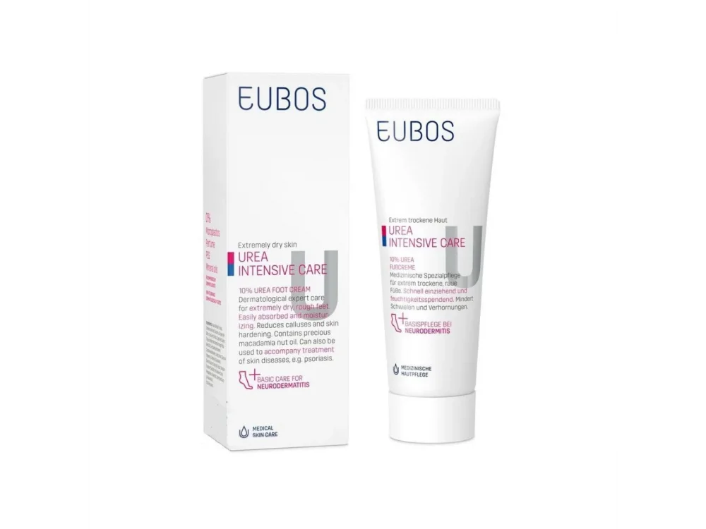Eubos Promo (+25% Δωρεάν Προϊόν) Urea 10% Intensive Care Foot Cream Κρέμα Ποδιών με Ουρία 10%, 125ml