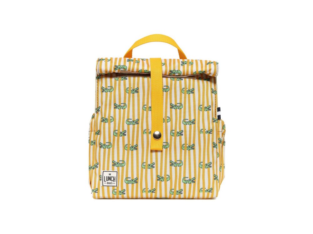 The Lunch Bags Kids Crocodile, Ισοθερμική Τσάντα Φαγητού (5Lt), 1τμχ