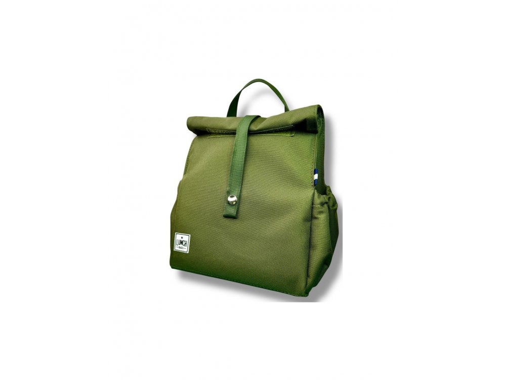 The Lunch Bags Full Olive, Ισοθερμική Τσάντα Φαγητού (5Lt), 1τμχ