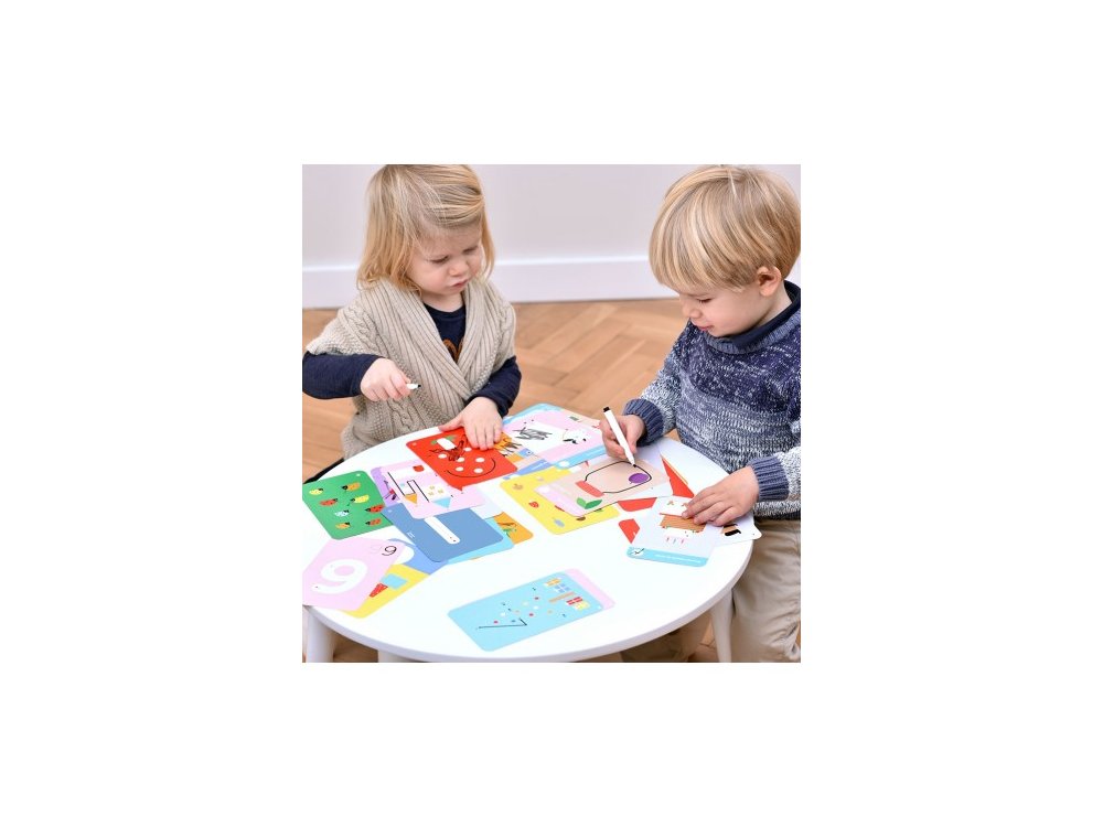 Banana Panda Let's Write Wipe Numbers, Εκπαιδευτικές κάρτες με Μαρκαδόρο