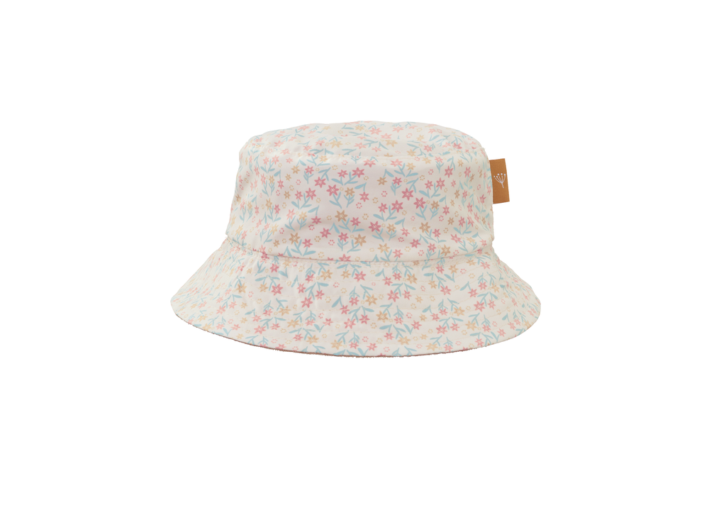 Fresk Καπέλο Bucket Garden flowers διπλής όψης με UVA-UVB προστασία, 3-4 ετών, 1τμχ