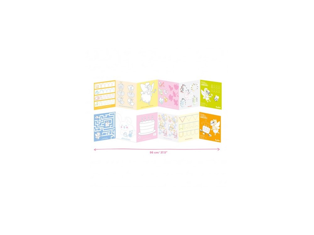 Banana Panda Looong Coloring Books - Βιβλίο Ζωγραφικής I Love Coloring Fairies, 1τμχ