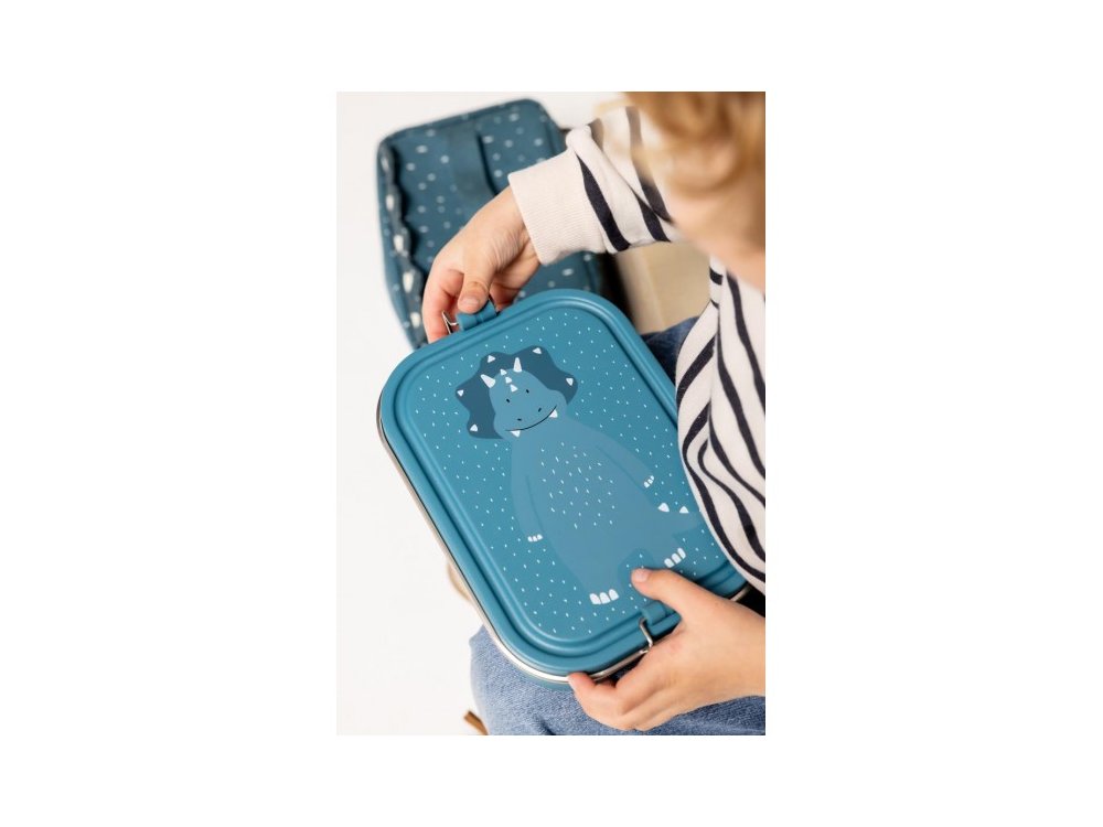 Trixie Lunch Box, Ανοξείδωτο Φαγητοδοχείο, Mr. Triceratops, 1L