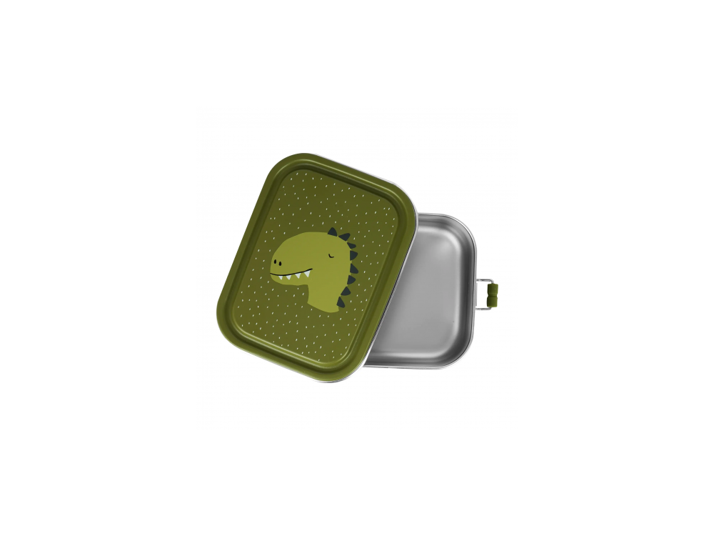 Trixie Mr. Dino Lunchbox S, Ανοξείδωτο Φαγητοδοχείο, 0,8L