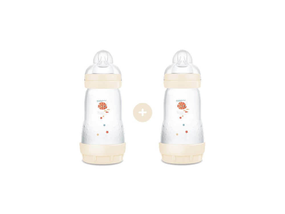 Mam Σετ Μπιμπερό Easy Start™ Anti-Colic για 2m+, 2 x 260ml
