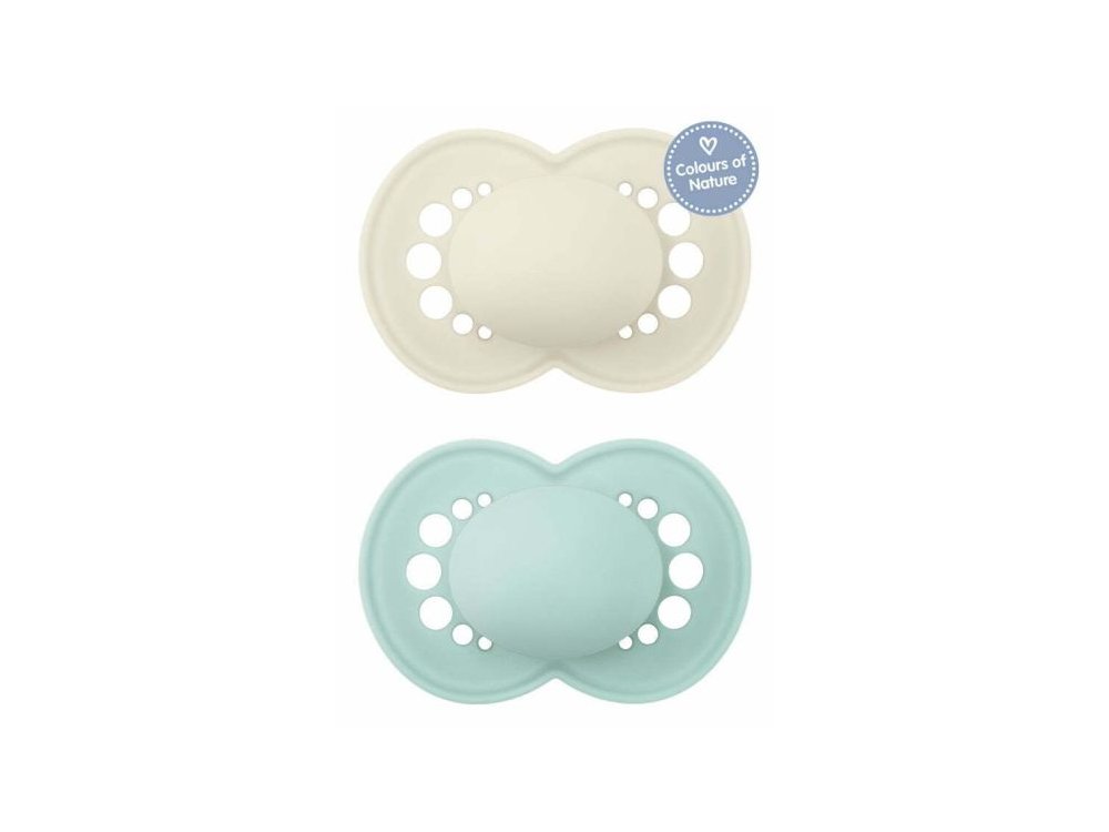 Mam Colours Of Nature, Πιπίλα Σιλικόνης 6-16m, 2τεμ