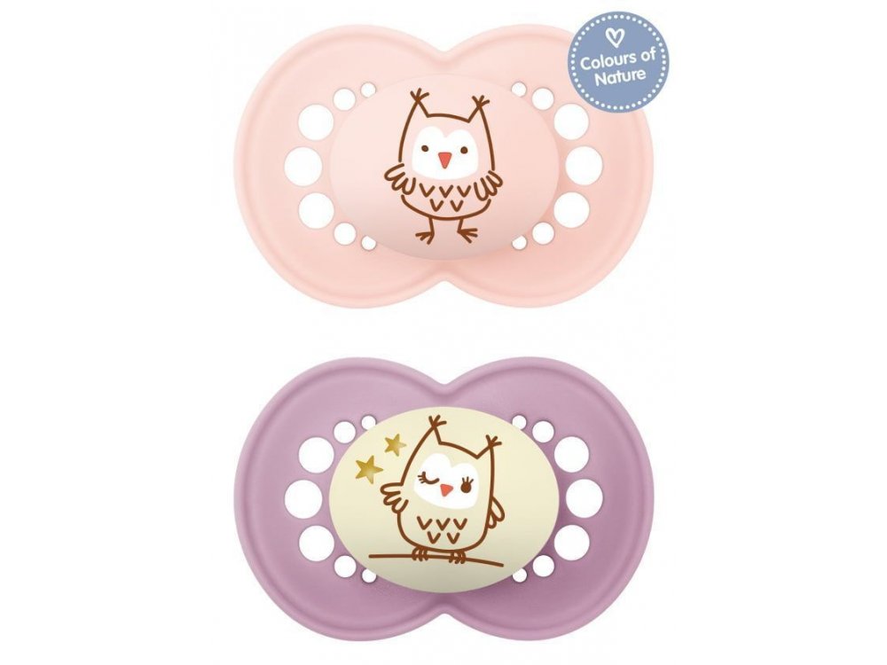 Mam Original Day & Night, Σετ Πιπίλες 6-16m, 2τεμ