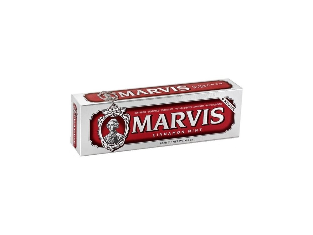 Marvis Cinnamon Mint Toothpaste, Οδοντόκρεμα με Ευχάριστη Γεύση Κανέλας, 85ml