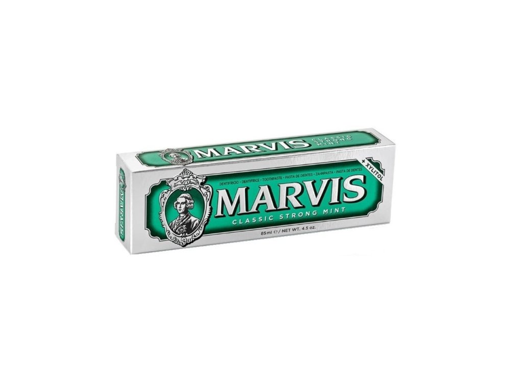 Marvis Classic Strong Mint Toothpaste, Οδοντόκρεμα με Γεύση Μέντας, 85ml