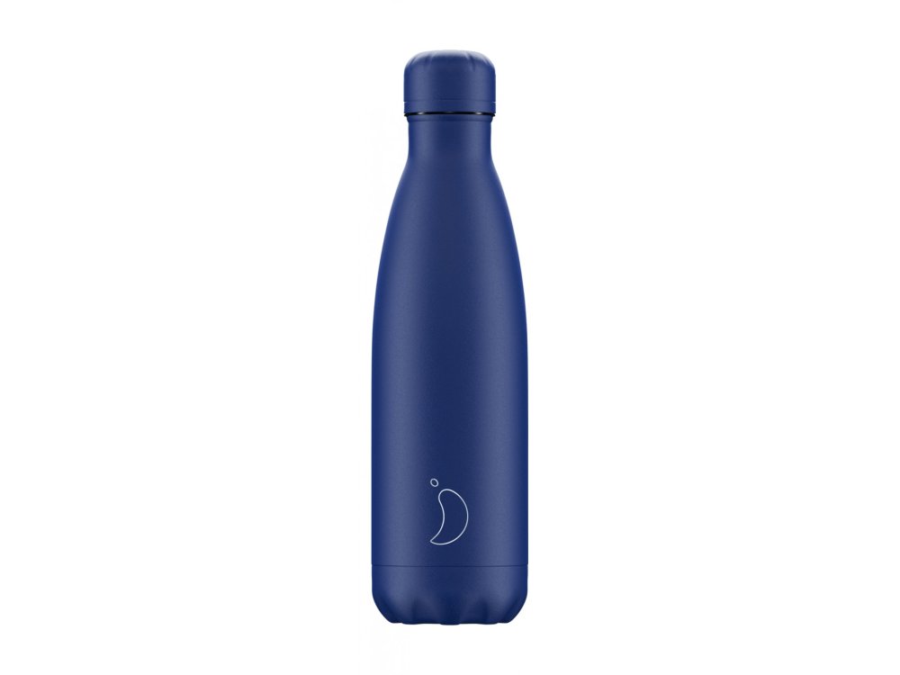 Chillys Ανοξείδωτος Θερμός, All Matte Blue, 500ml