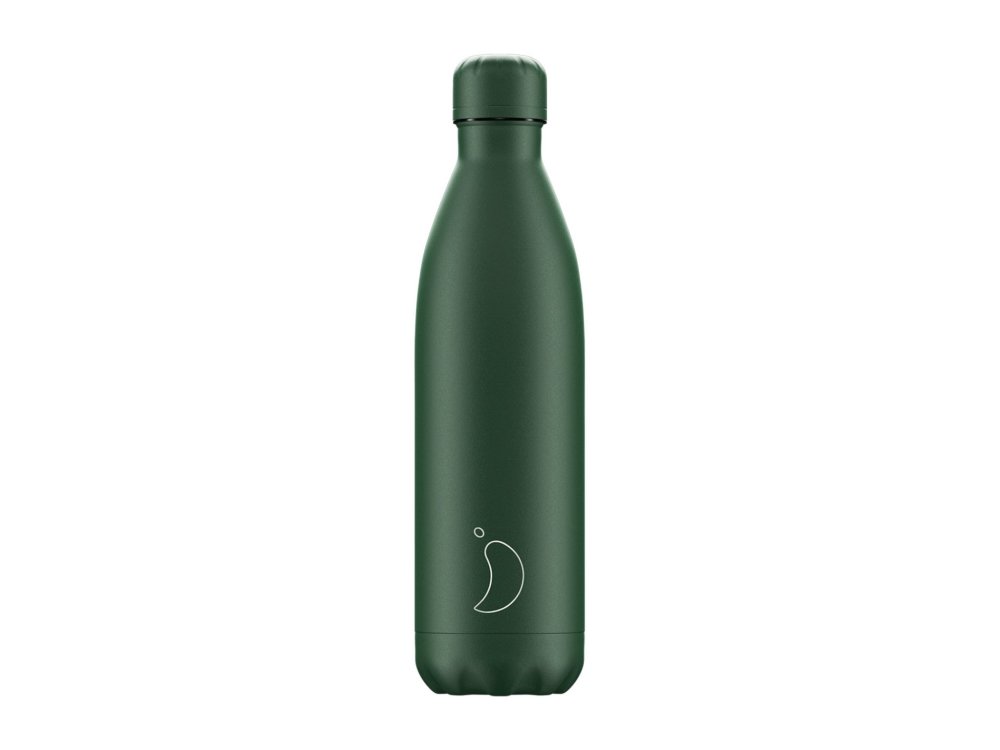 Chillys Ανοξείδωτος Θερμός, Matte Green, 750ml
